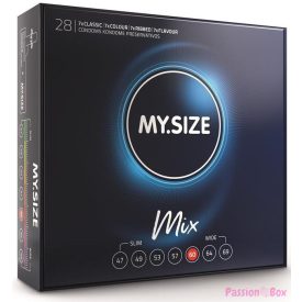 MY SIZE - MIX CONDOMS 60 MM 28 UNITS