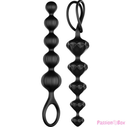 SATISFYER - LOVE BEADS BLACK