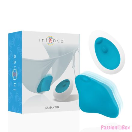 INTENSE - SAMANTHA PANTIE REMOTE CONTROL BLUE