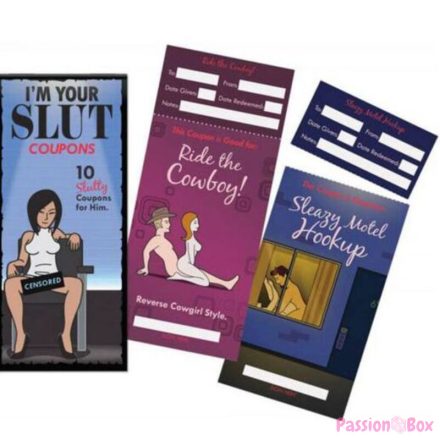 KHEPER GAMES - IM YOUR SLUT COUPONS  / EN