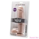GET REAL - DILDO 25,5 CM WITH BALLS VIBRATOR SKIN