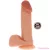 GET REAL - SILICONE DILDO 20,5 CM W BALLS SKIN