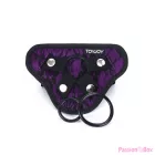 GET REAL - STRAP-ON LACE HARNESS PURPLE