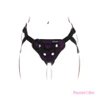 GET REAL - STRAP-ON LACE HARNESS PURPLE