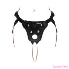 GET REAL - STRAP-ON PLEASURE HARNESS BLACK