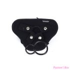 GET REAL - STRAP-ON DELUXE HARNESS BLACK