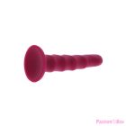 GET REAL - RIBBED DONG 12 CM RED