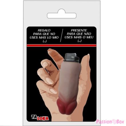 TALOKA - FANTASTIC LIGHTER IN THE SHAPE OF A FLESH COLOR PENIS
