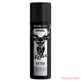 BLACK HOLE - GEL SILICONE BASE ANAL DILATION 100 ML