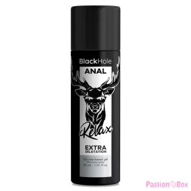 BLACK HOLE - GEL SILICONE BASE ANAL DILATION 30 ML