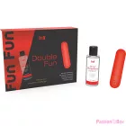 INTT RELEASES - DOUBLE FUN KIT WITH VIBRATING BULLET AND STRAWBERRY MASSAGE GEL