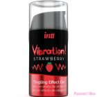 INTT - POWERFUL INTIMATE STIMULANT LIQUID VIBRATING GEL STRAWBERRY 15 ML