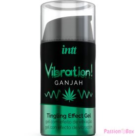   INTT - POWERFUL INTIMATE STIMULANT LIQUID VIBRATING GEL CANNABIS 15ML