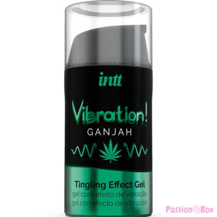 INTT - POWERFUL INTIMATE STIMULANT LIQUID VIBRATING GEL CANNABIS 15ML