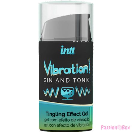 INTT - POWERFUL INTIMATE STIMULANT LIQUID VIBRATOR GEL GIN & TONIC 15ML