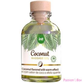   INTT - VEGAN MASSAGE GEL WITH COCONUT FLAVOR AND HEATING EFFECT