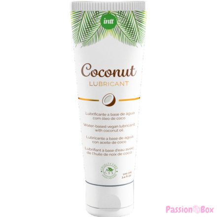 INTT - VEGAN WATER-BASED LUBRICANT WITH INTENSE COCONUT FLAVOR
