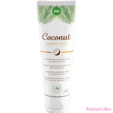INTT - VEGAN WATER-BASED LUBRICANT WITH INTENSE COCONUT FLAVOR