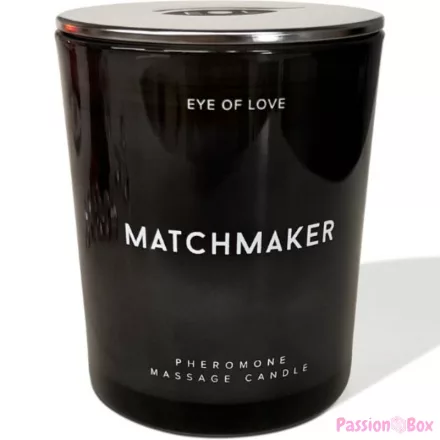 EYE OF LOVE - MATCHMAKER BLACK DIAMOND MASSAGE CANDLE ATTRACT HER 150 ML