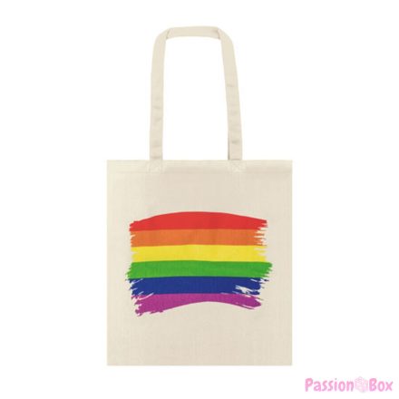 PRIDE - COTTON LGBT FLAG BAG
