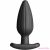 ELECTRASTIM - SILICONE BLACK ROCKER BUTT PLUG LARGE