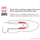 JAMYJOB - SPIN-X HEATING AND ROTATION MASTURBATOR