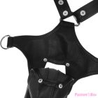 FETISH SUBMISSIVE ATTITUDE - MENS V-SHAPED ECO-LEATHER HARNESS