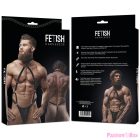 FETISH SUBMISSIVE ATTITUDE - MENS ECO-LEATHER JOCK STRAP HARNESS