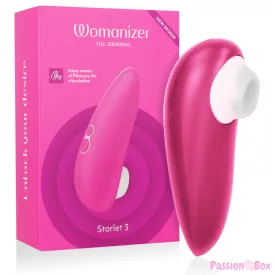 WOMANIZER - STARLET 3 CLITORAL STIMULATOR PINK