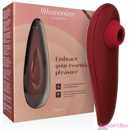 WOMANIZER - CLASSIC 2 CLITORAL STIMULATOR BORDEAUX
