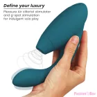 WOMANIZER - DUO 2 STIMULATOR BLUE PETROL
