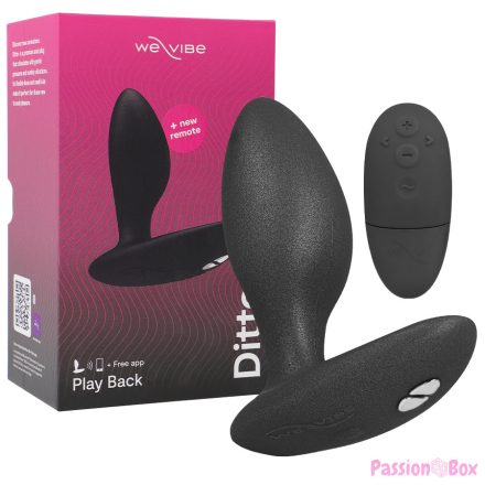WE-VIBE - VECTOR+ BLACK PROSTATE MASSAGER