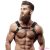 FETISH SUBMISSIVE ATTITUDE - MENS ECO-LEATHER CHEST HARNESS WITH STUDS