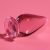 NEBULA SERIES BY IBIZA - MODEL 4 ANAL PLUG BOROSILICATE GLASS PINK 11 CM -O- 5 CM
