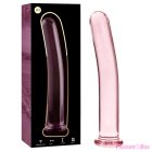 NEBULA SERIES BY IBIZA - MODEL 9 DILDO BOROSILICATE GLASS PINK 15.5 CM -O- 2.5 CM