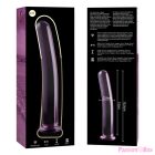 NEBULA SERIES BY IBIZA - MODEL 9 DILDO BOROSILICATE GLASS PINK 15.5 CM -O- 2.5 CM