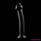 NEBULA SERIES BY IBIZA - MODEL 11 DILDO BOROSILICATE GLASS CLEAR 16 CM -O- 3 CM