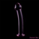 NEBULA SERIES BY IBIZA - MODEL 11 DILDO BOROSILICATE GLASS PINK 16 CM -O- 3 CM