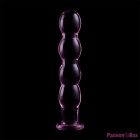 NEBULA SERIES BY IBIZA - MODEL 10 DILDO BOROSILICATE GLASS PINK 16.5 CM -O- 3.5 CM