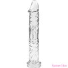 NEBULA SERIES BY IBIZA - MODEL 12 DILDO BOROSILICATE GLASS CLEAR 17 CM -O- 3.5 CM