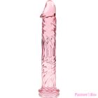 NEBULA SERIES BY IBIZA - MODEL 12 DILDO BOROSILICATE GLASS PINK 17 CM -O- 3.5 CM