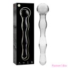 NEBULA SERIES BY IBIZA - MODEL 13 DILDO BOROSILICATE GLASS CLEAR 18 CM -O- 3.5 CM