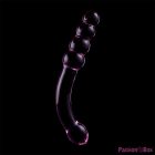 NEBULA SERIES BY IBIZA - MODEL 14 DILDO BOROSILICATE GLASS PINK 18.5 CM -O- 3 CM