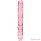 NEBULA SERIES BY IBIZA - MODEL 15 DILDO BOROSILICATE GLASS PINK 18.5 CM -O- 3 CM