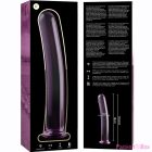 NEBULA SERIES BY IBIZA - MODEL 17 DILDO BOROSILICATE GLASS PINK 18.5 CM -O- 3 CM