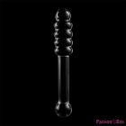 NEBULA SERIES BY IBIZA - MODEL 20 DILDO BOROSILICATE GLASS CLEAR 20.5 CM -O- 3 CM
