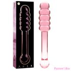 NEBULA SERIES BY IBIZA - MODEL 20 DILDO BOROSILICATE GLASS PINK 20.5 CM -O- 3 CM