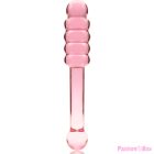 NEBULA SERIES BY IBIZA - MODEL 20 DILDO BOROSILICATE GLASS PINK 20.5 CM -O- 3 CM