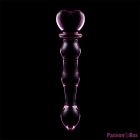 NEBULA SERIES BY IBIZA - MODEL 21 DILDO BOROSILICATE GLASS PINK 20.5 CM -O- 3.5 CM