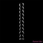 NEBULA SERIES BY IBIZA - MODEL 22 DILDO BOROSILICATE GLASS CLEAR 21.5 CM -O- 2.5 CM